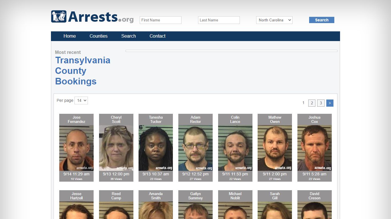 Transylvania County Arrests and Inmate Search